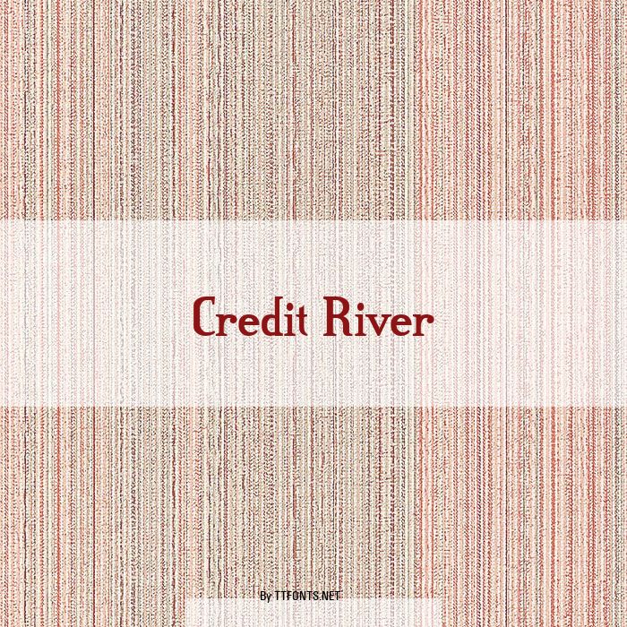 Credit River example